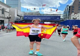 Un concejal de Deportes se desplaza 5.469 kilómetros para correr su 40 maratón