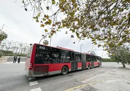 Multas de hasta 300 euros por circular o aparcar en el carril bus en Valencia