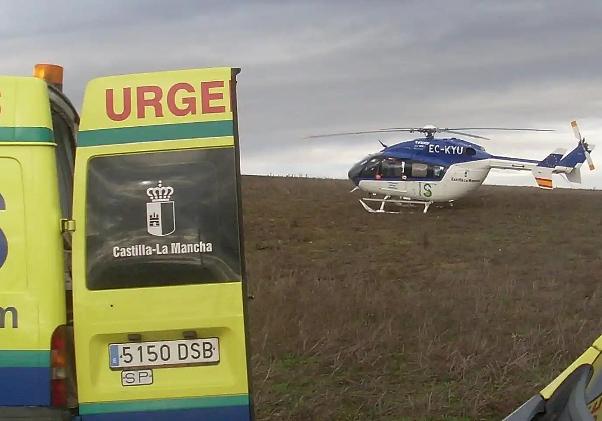 Un muerto en Puebla del Salvador (Cuenca) tras una colisión entre un turismo y un camión