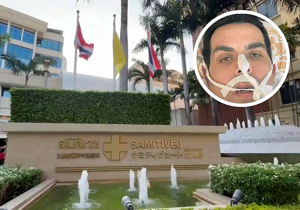 El Ministerio de Defensa comienza a tramitar la repatriación de Álex, el vasco que lleva ingresado dos meses en la UCI en Tailandia