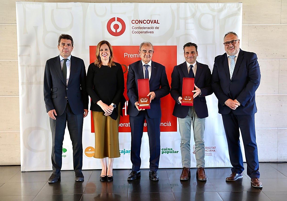 Carlos Mazón, María José Catalá Juan Antonio Pedreño, Alfred Costa y Emilio Sampedro