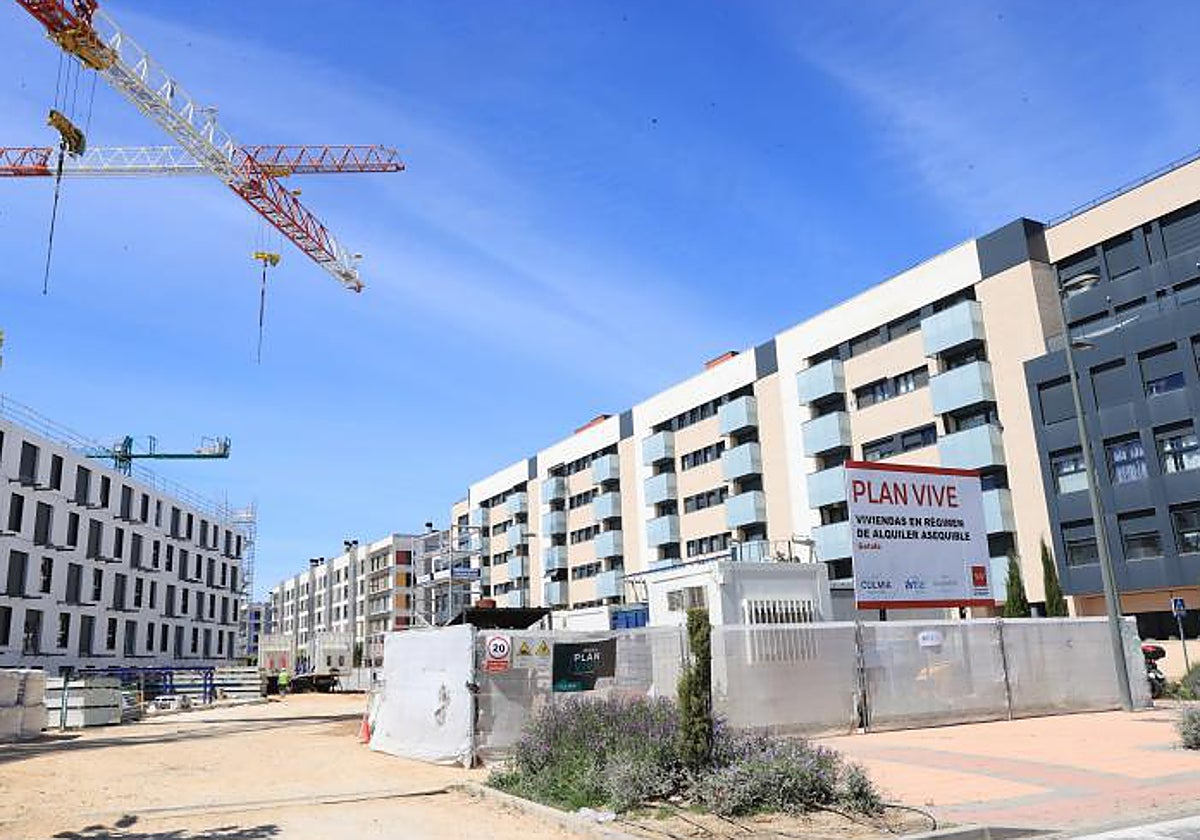 Edificio de viviendas del Plan Vive
