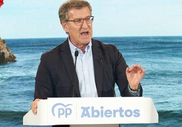 Feijóo critica el «fariseísmo» del PNV y el PSE con Bildu: «se asustan del monstruo que han alimentado»