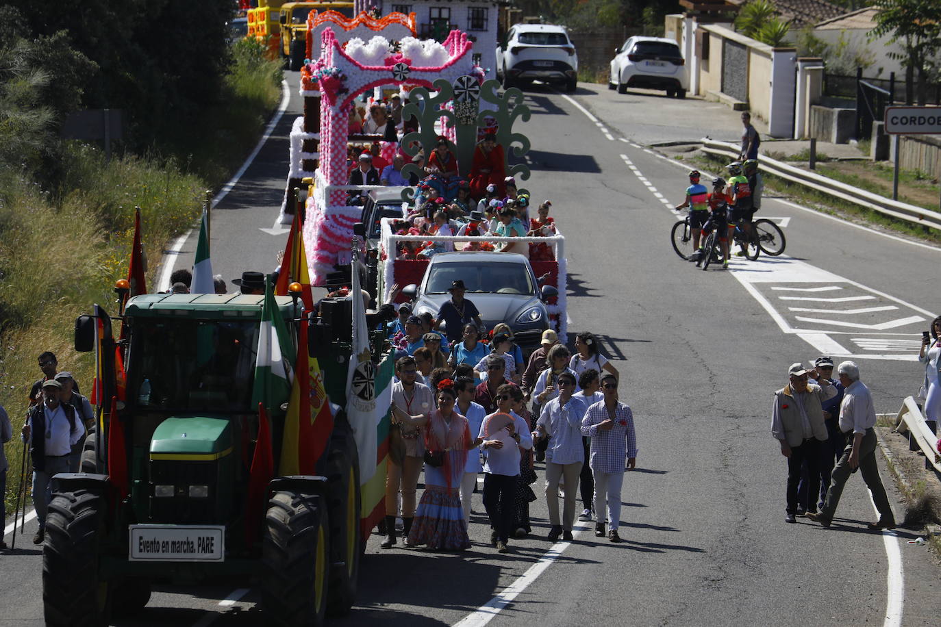 Fotos: la colorida romería de Santo Domingo en Córdoba