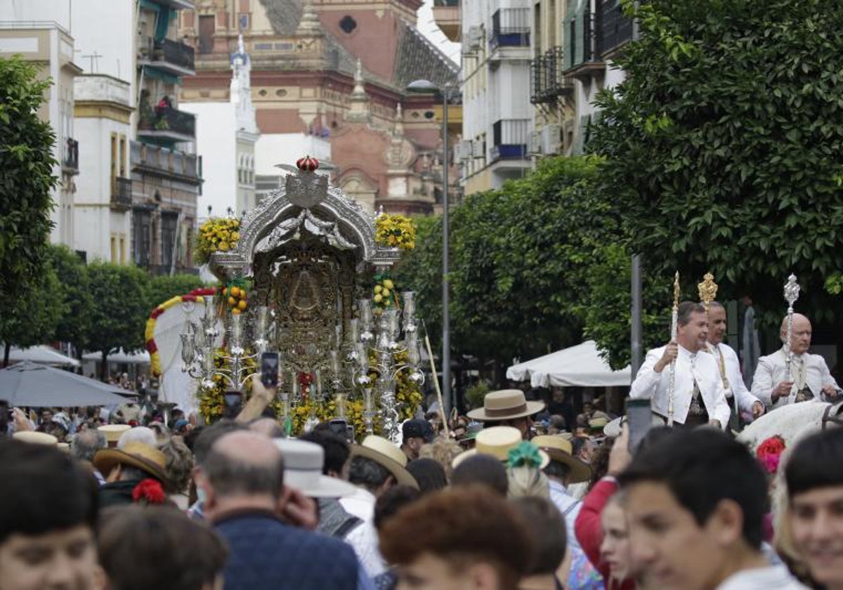 Salida del Rocío de Triana en 2023