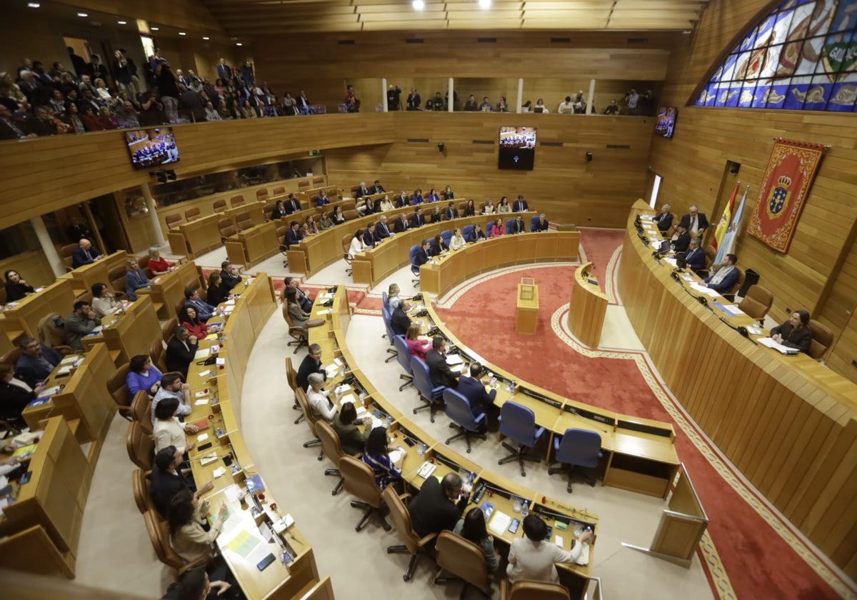 El Parlamento gallego, en imagen de archivo