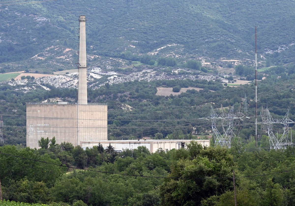 La central nuclear de Santa María de Garoña