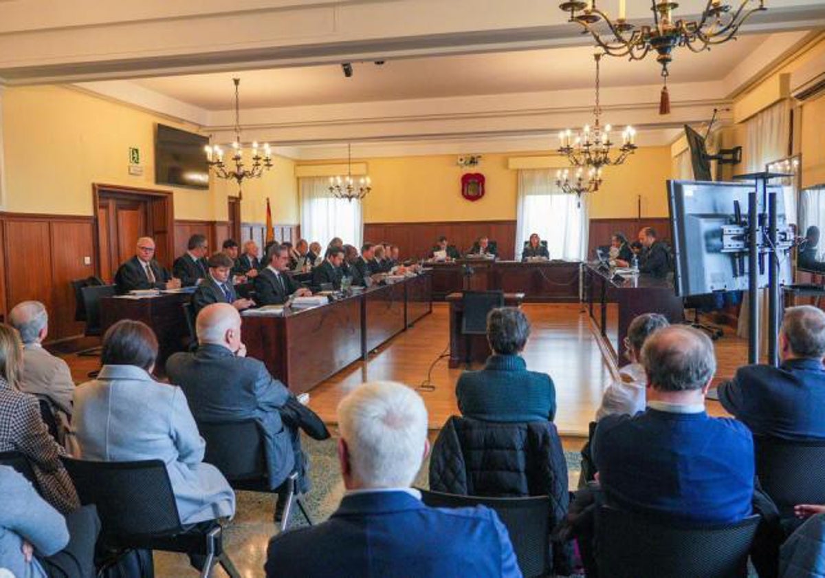 Imagen del juicio contra la anterior cúpula de la UGT en Andalucía