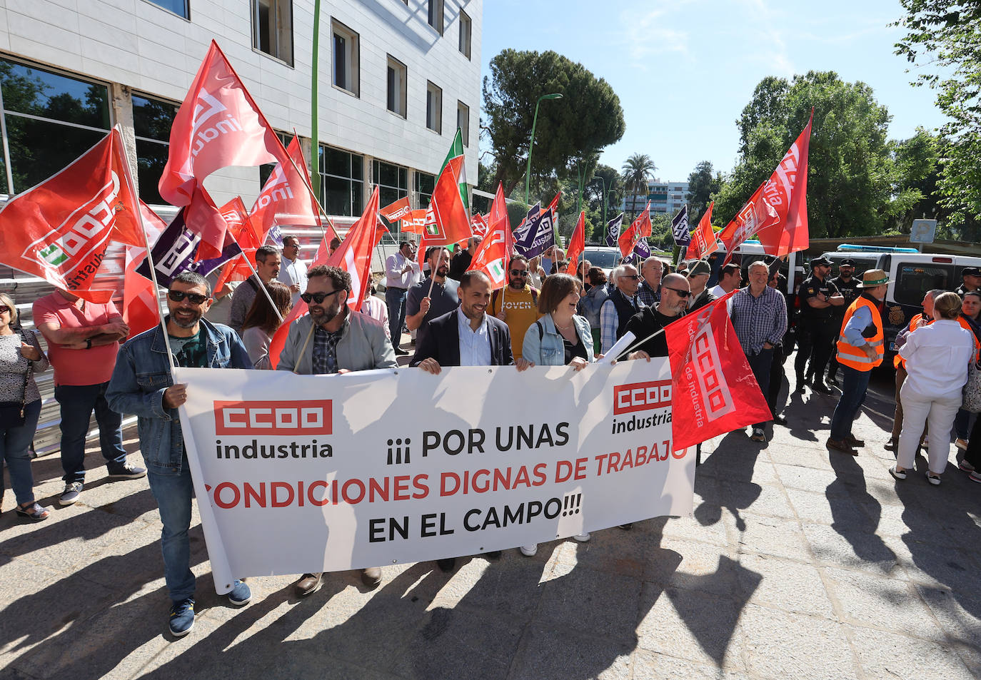 Fotos: la protesta de los agricultores de Córdoba