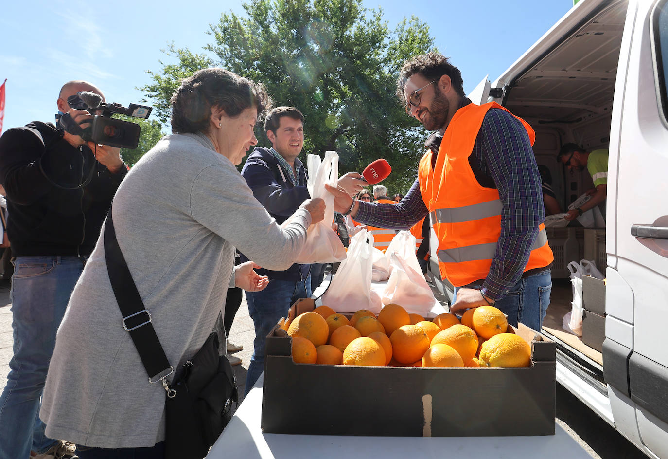 Fotos: la protesta de los agricultores de Córdoba