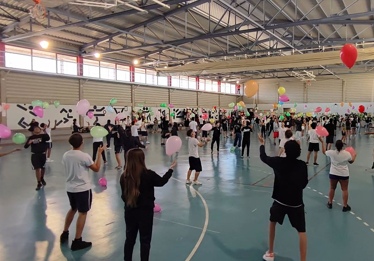 El alumnado y el profesorado ya ha grabado el proceso y lo ha remitido a la entidad internacional