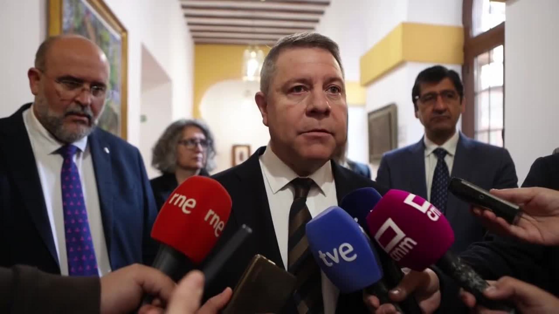 García-Page opina que la decisión de Sánchez es &quot;emocional&quot;, no una estrategia política