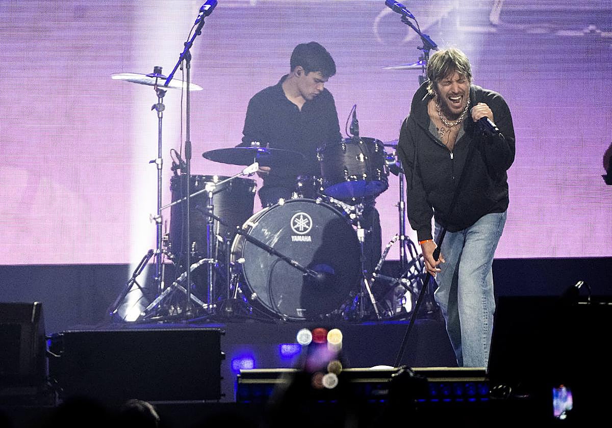 Marlon, durante una reciente actuación