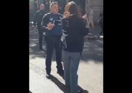 Detenida una activista propalestina tras agredir y proferir insultos antisemitas a una judía en el centro de Madrid