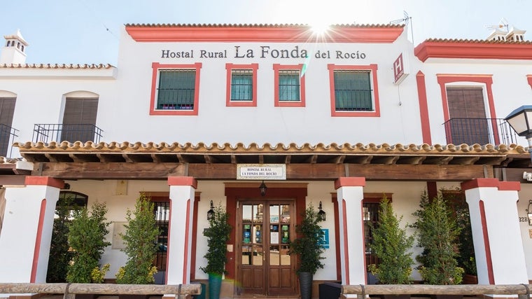 Entrada del hotel