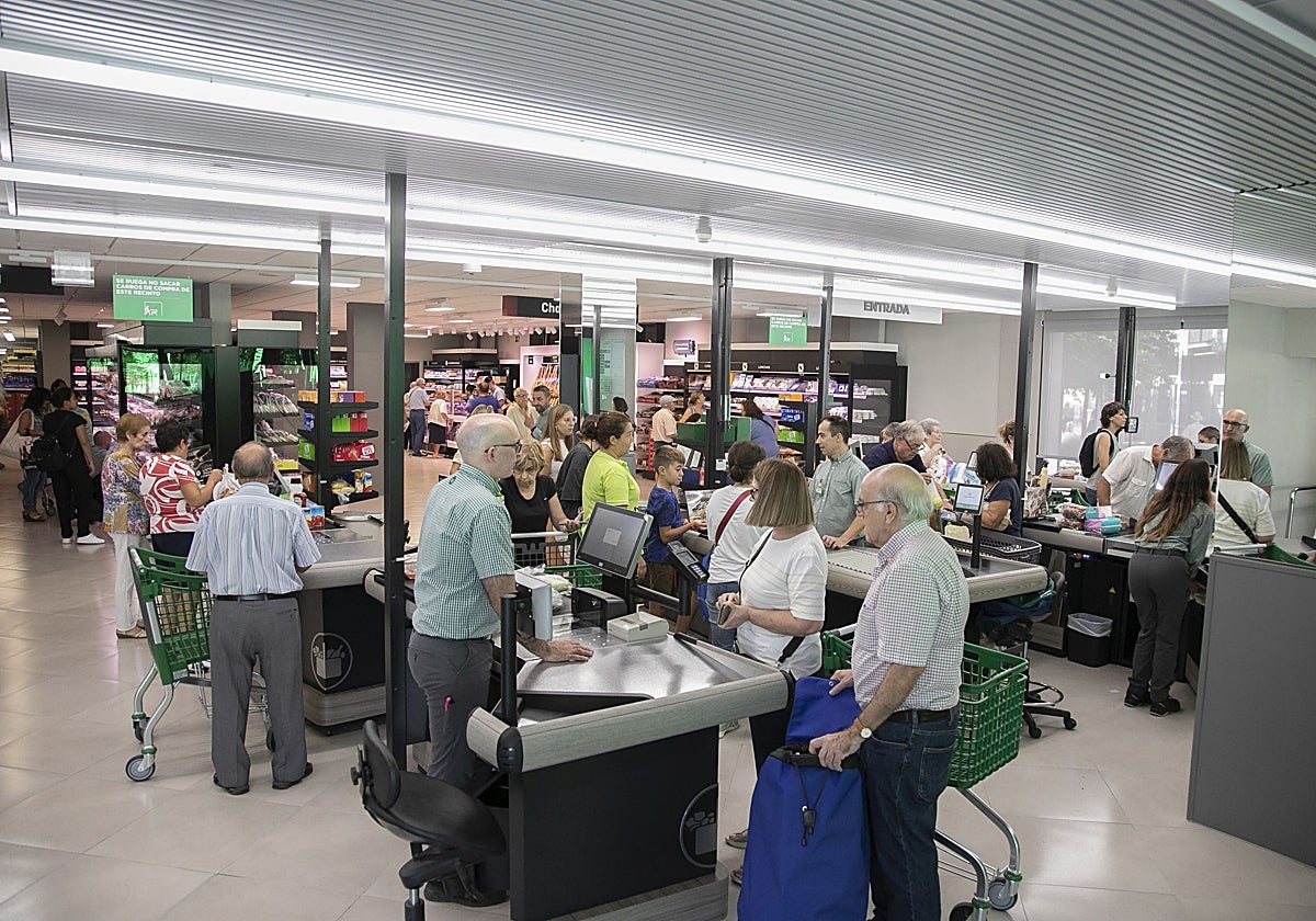 Imagen de un supermercado de Mercadona en Córdoba