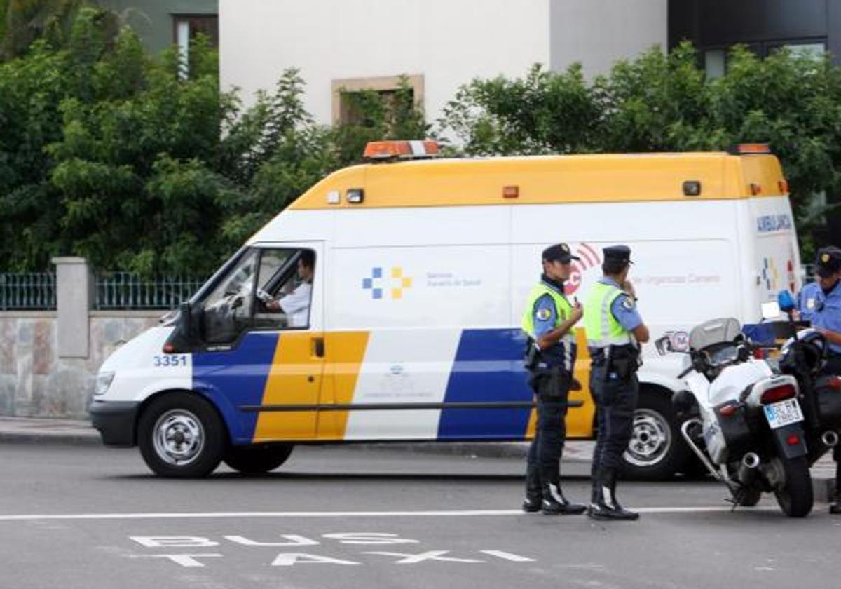 Ingresado en estado crítico un niño de 14 años tras sufrir un accidente en carretera con un patinete en Tenerife