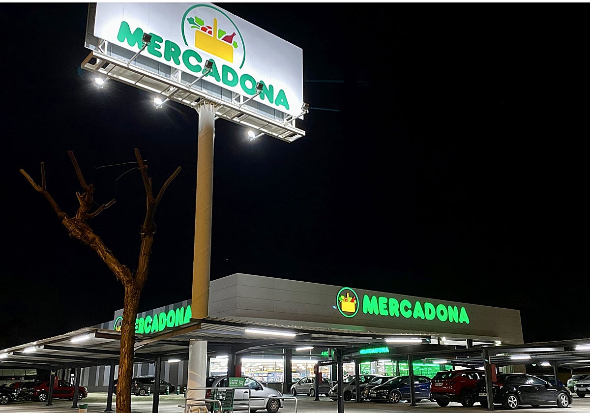 Imagen de un supermercado de Mercadona en Alicante