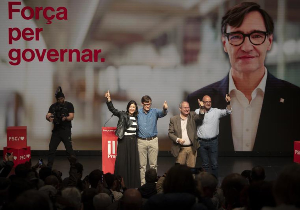 Acto de campaña del PSC el domingo en Santa Coloma