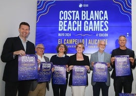 La Diputación impulsa la IV edición de 'Costa Blanca Beach Games' en las playas de Alicante y El Campello