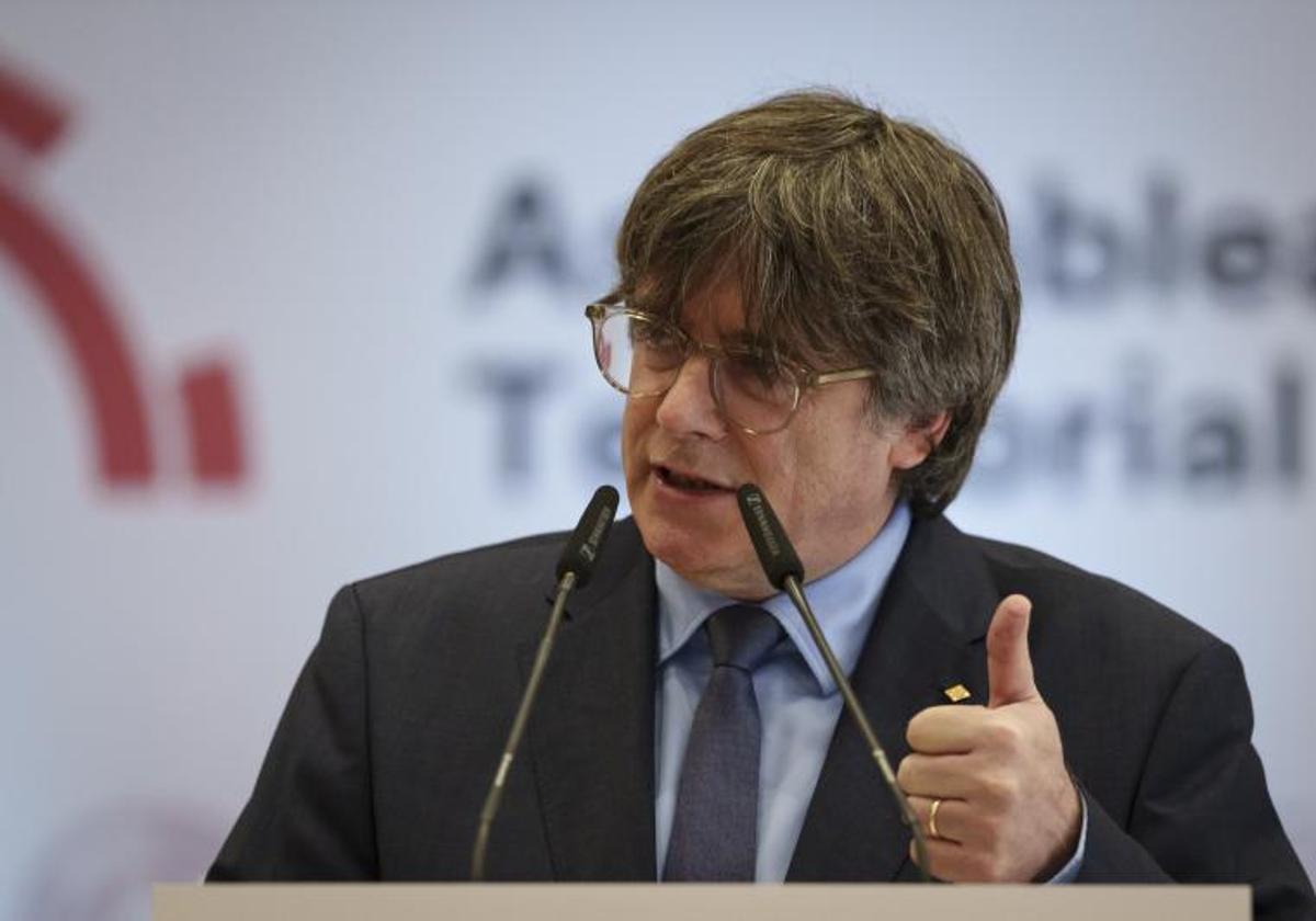 El expresidente catalán y prófugo de la justicia Carles Puigdemont