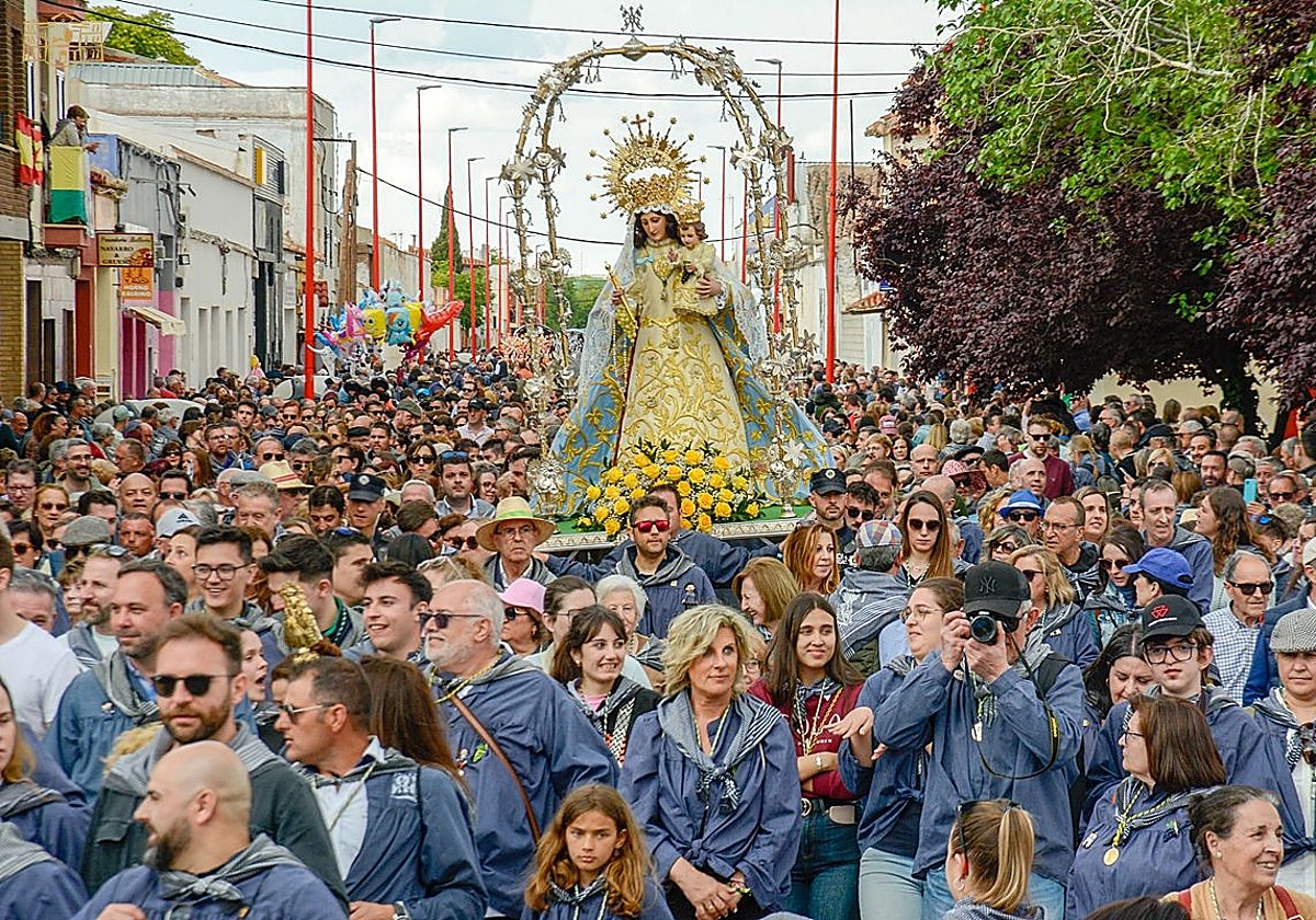 La romería congregó a miles de personas