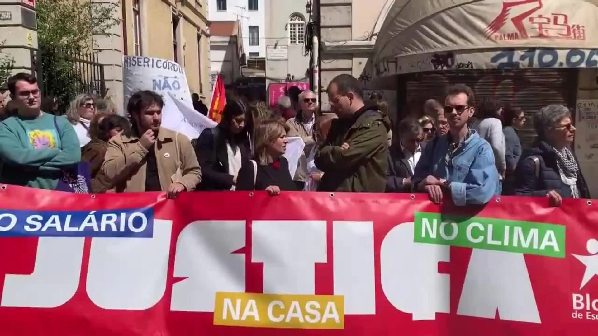 Exigem 1º de Maio em Portugal com marcha pelos direitos laborais