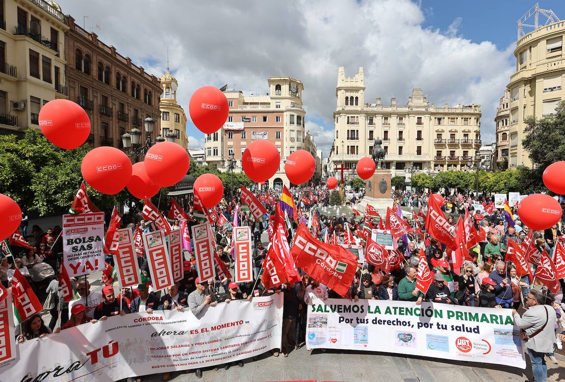 Fotos: La manifestación del 1 de mayo en Córdoba