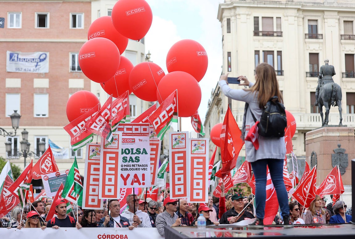 Fotos: La manifestación del 1 de mayo en Córdoba