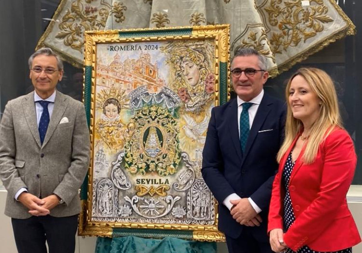 Imagen de la procesión de la Virgen del Rocío