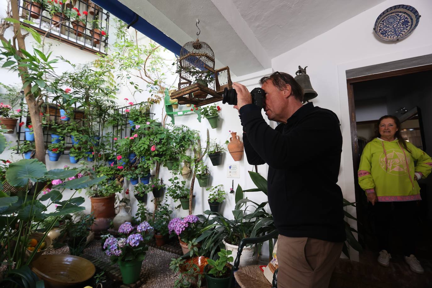 Las mejores imágenes de los Patios de Córdoba en los barrios de Santa Marina y San Agustín