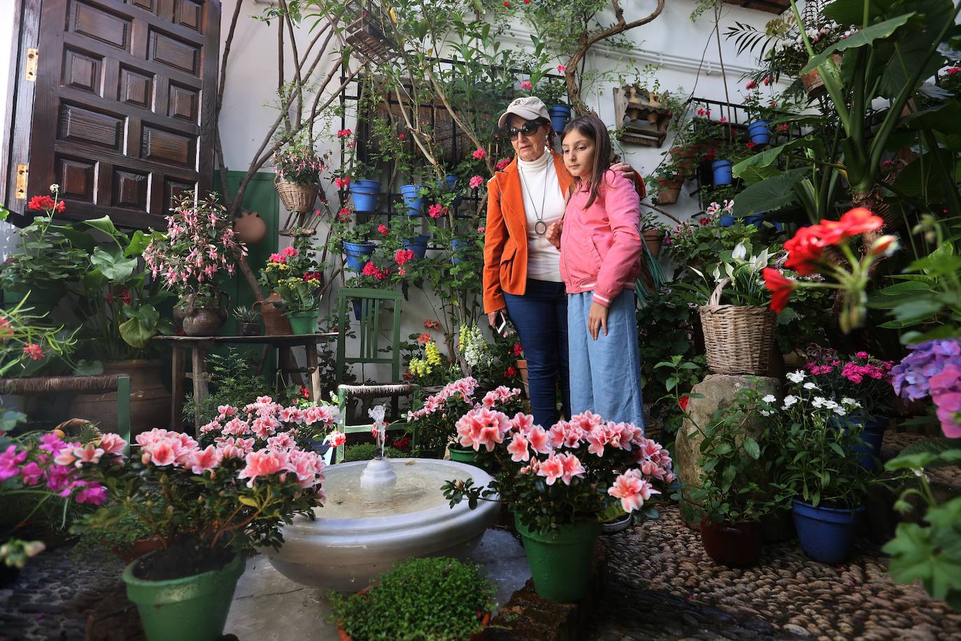 Las mejores imágenes de los Patios de Córdoba en los barrios de Santa Marina y San Agustín
