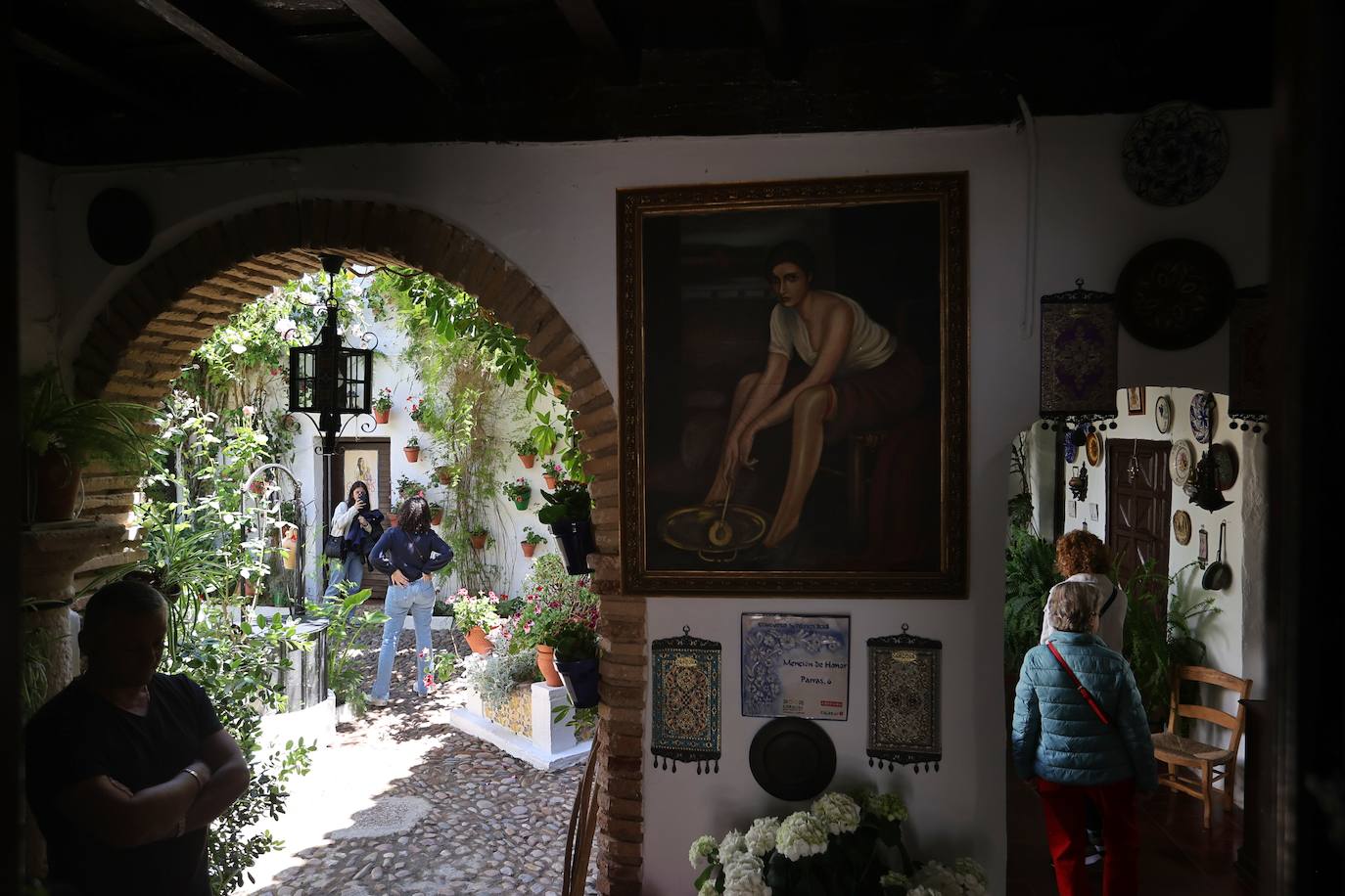 Las mejores imágenes de los Patios de Córdoba en los barrios de Santa Marina y San Agustín