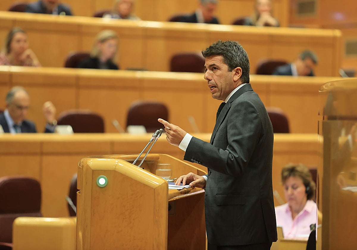 Carlos Mazón, presidente de la Generalitat Valenciana