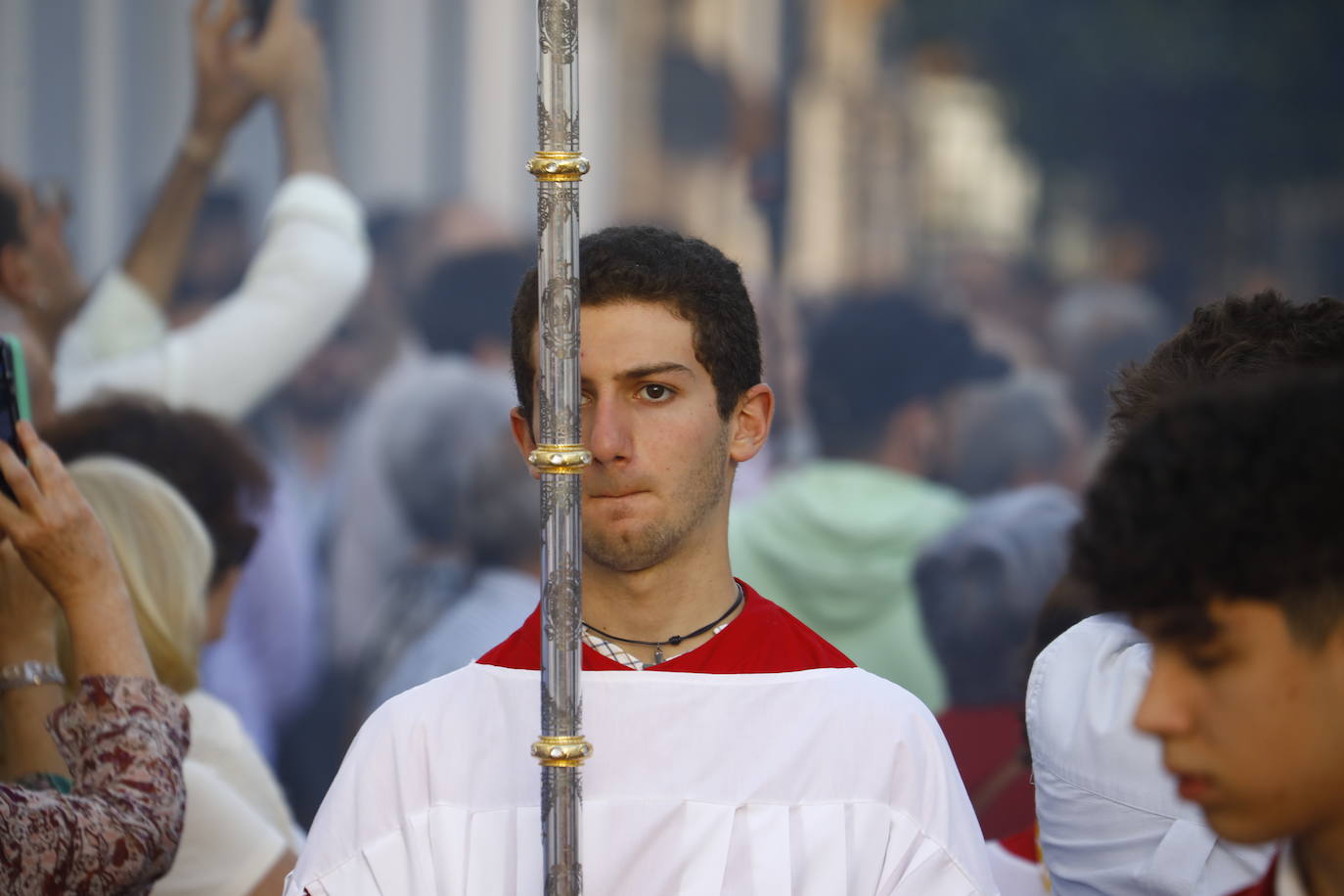 Fotos: La elegante procesión del Arcángel San Rafael en Córdoba