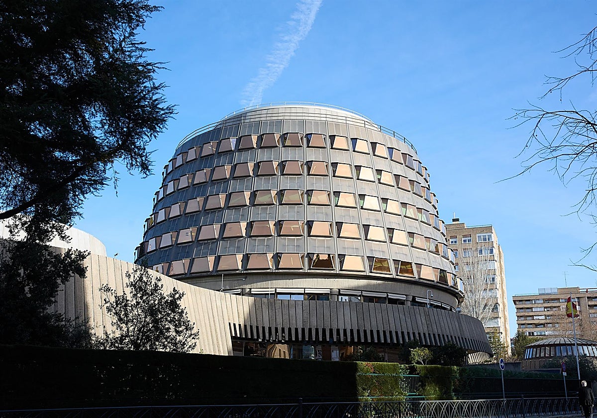 Imagen de la sede del Tribunal Constitucional