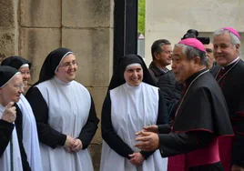 El nuncio de Su Santidad en España visita Burgos para celebrar los seis siglos del monasterio de Santa Dorotea