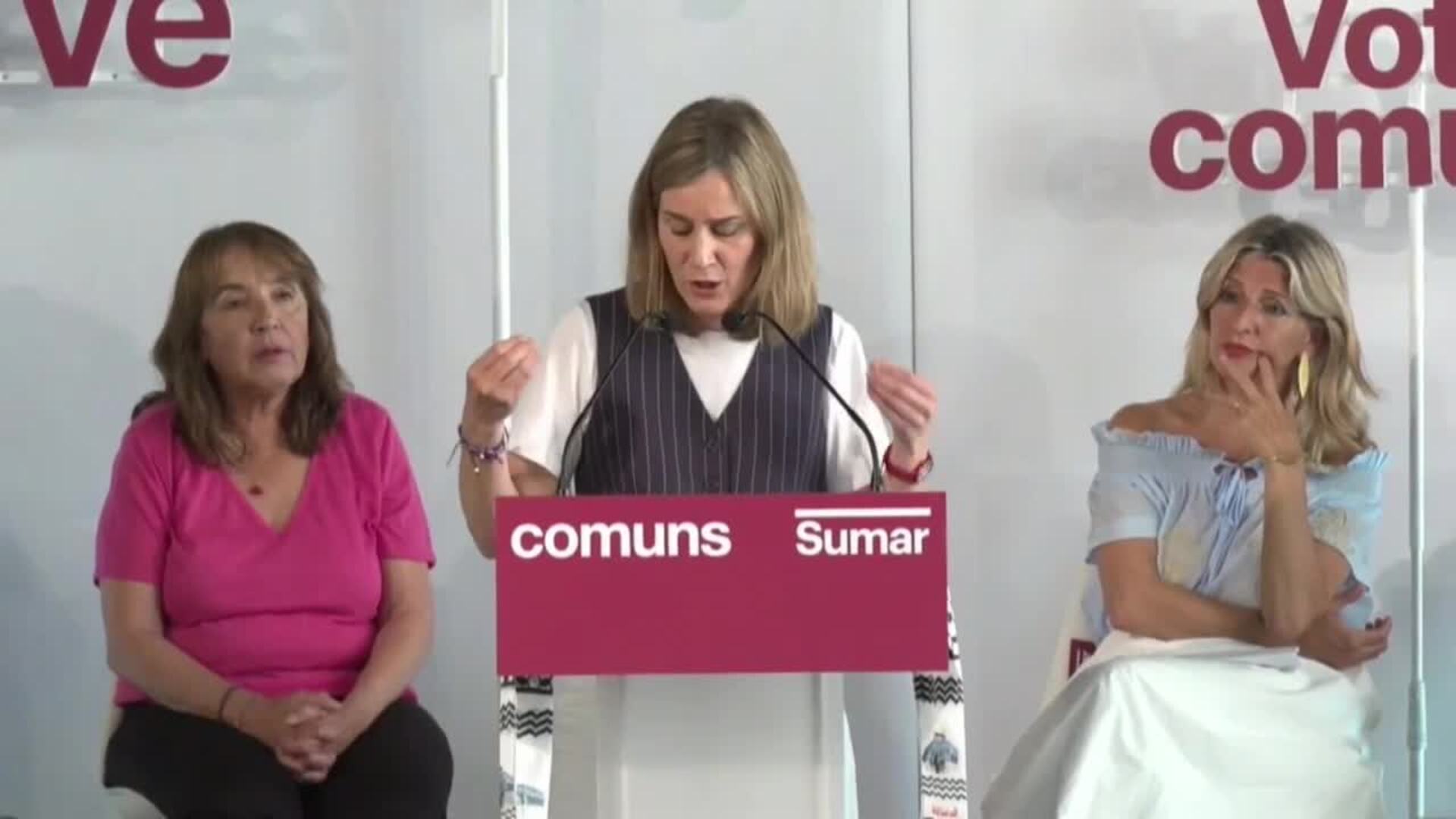 Albiach avisa que los comunes sólo apoyarán un Govern que priorice la vivienda