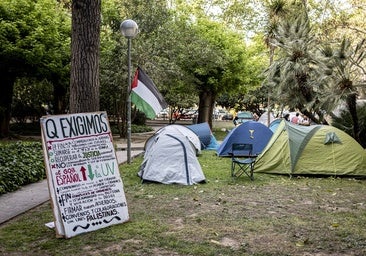 Estudiantes de la Universidad de Alicante convocan una acampada propalestina