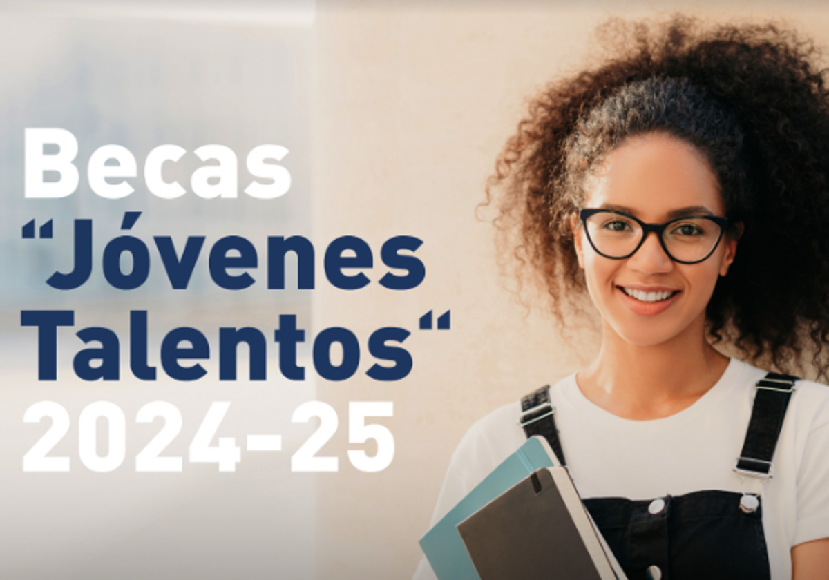 Cartel de la beca 'Jóvenes Talentos' de Aguas de Alicante