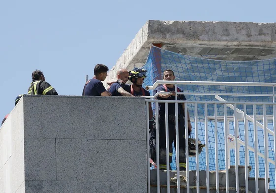 Ngolo y Álvaro, justo antes de morir aplastados en el derrumbe del edificio de Herrera Oria: «Esto no está bien apuntalado»