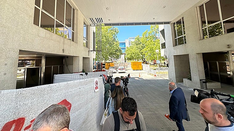 Imagen de lugar donde se ha producido el derrumbe