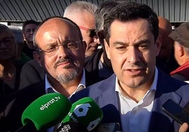 Juanma Moreno  defiende que Feijóo haya «puesto el dedo en la llaga» sobre la ocupación
