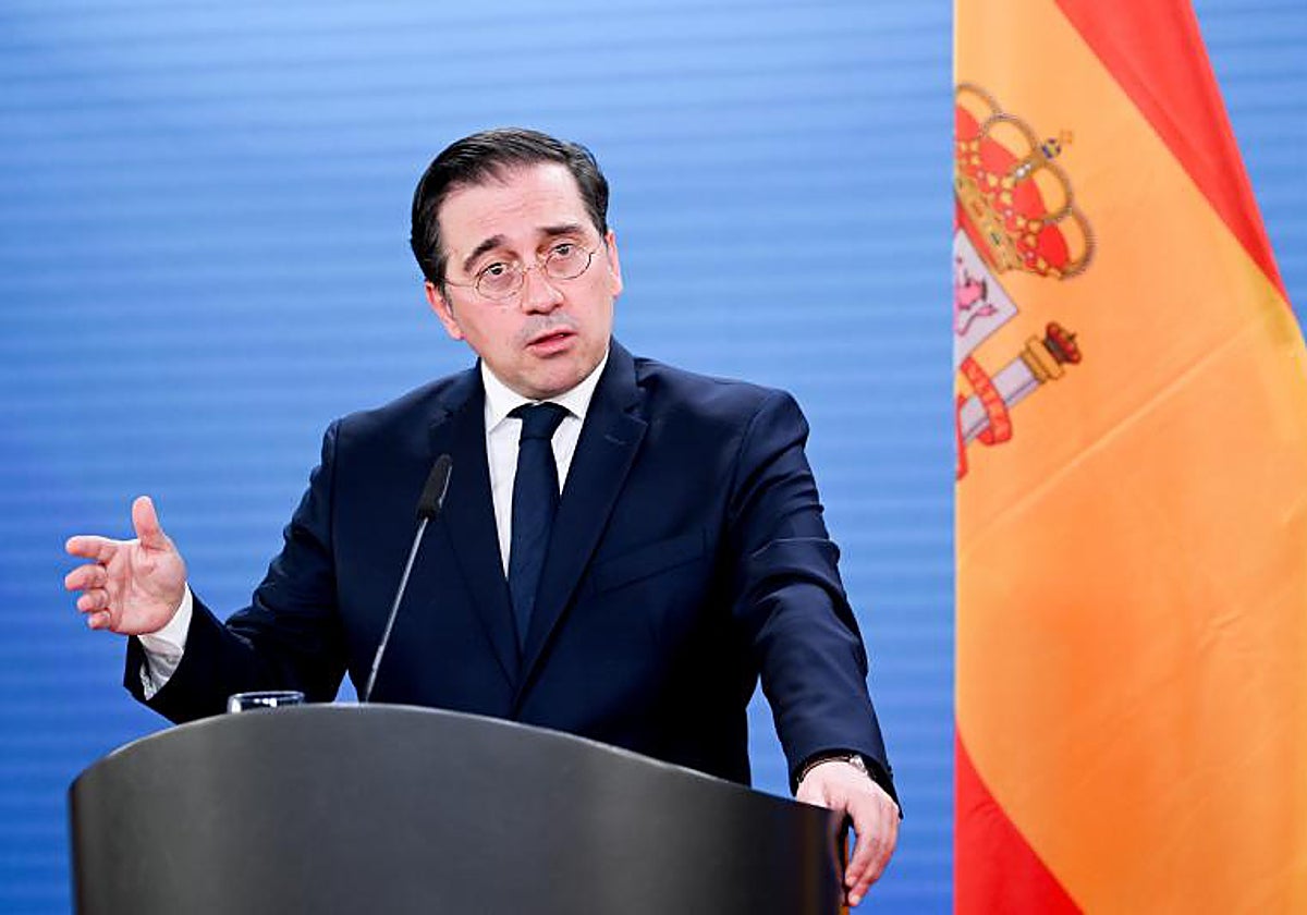 El ministro español de Asuntos Exteriores, José Manuel Albares