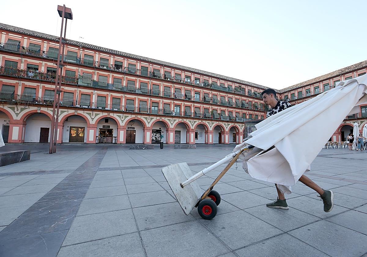 La plaza de la Corredera se someterá a una reforma con un presupuesto de medio millón