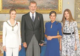La Casa del Rey pagó 25.300 euros por el almuerzo del día de la jura de la Constitución de la Princesa Leonor