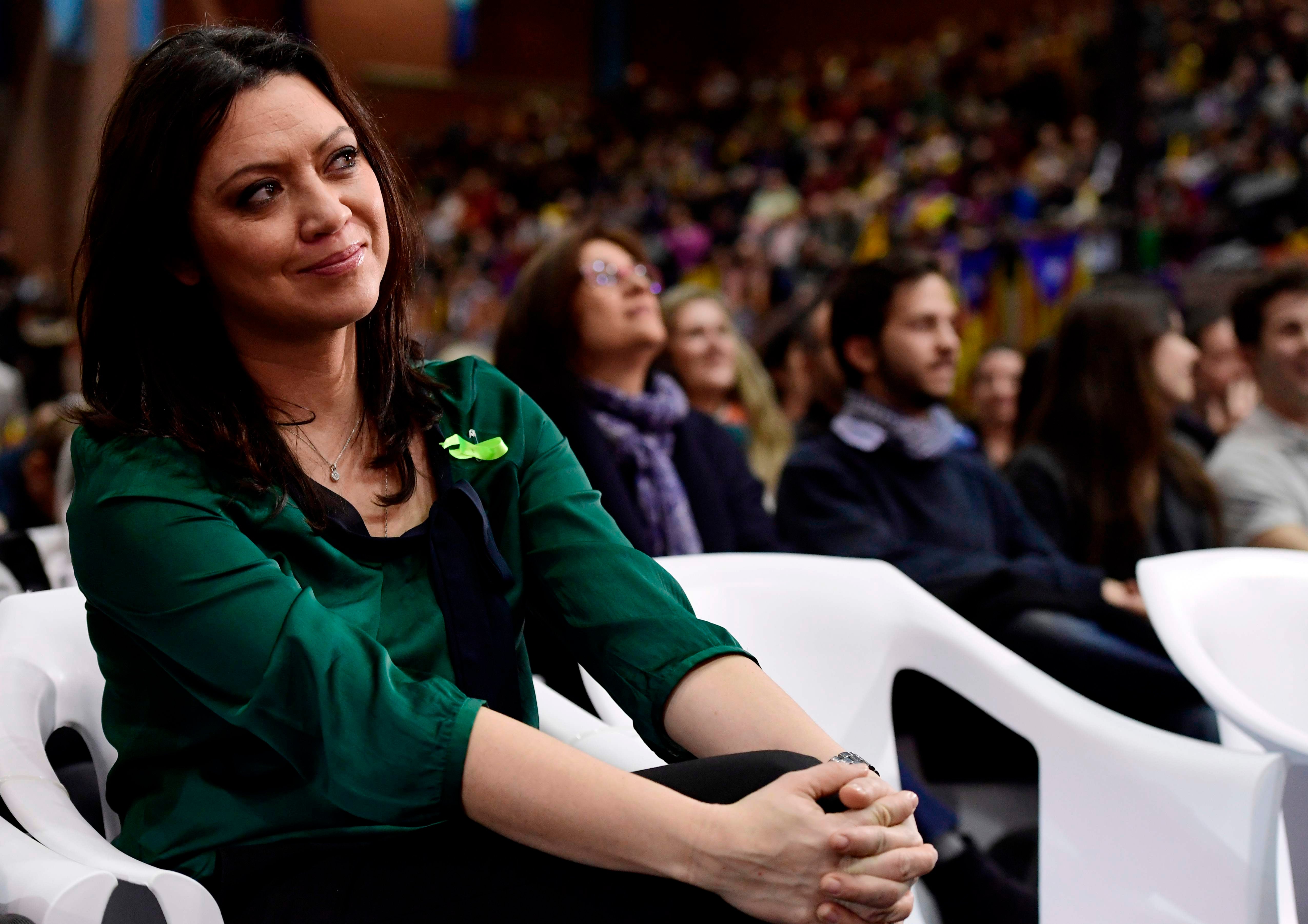 Marcela Topor, la mujer de Carles Puigdemont