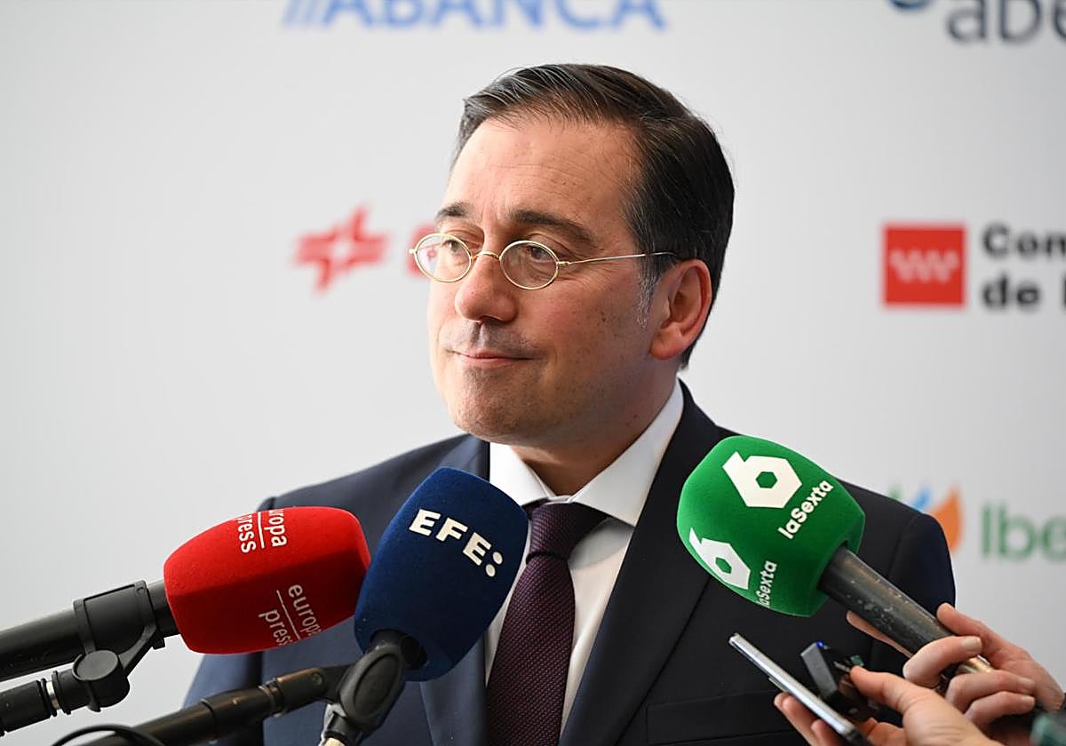 El ministro de Asuntos Exteriores, José Manuel Albares