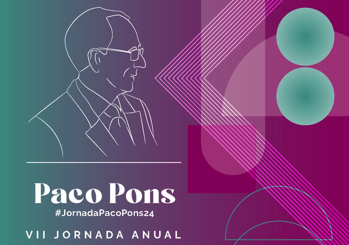 Cartel de la VII Jornada Anual Paco Pons