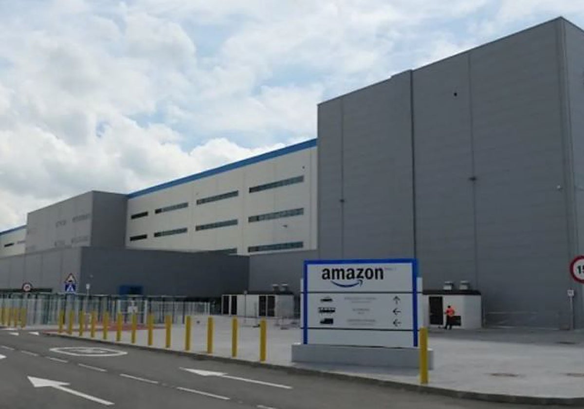 Almacén robotizado de Amazon en Illescas